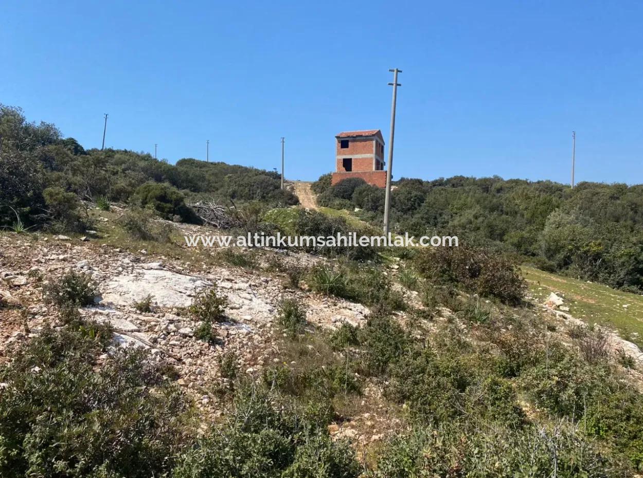 Didim Akyeniköy Seyrantepede 600 M2 Grundstück Zum Verkauf