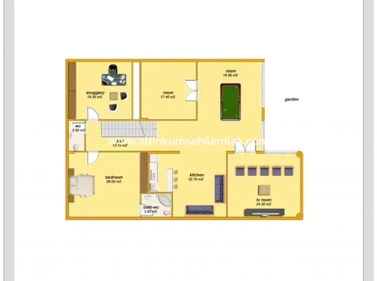 6 Zimmer Wohnung Zum Verkauf İn Didim