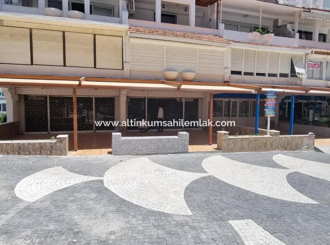 Zum Verkauft Geschäfte Und Apartments Direkt Am Meer In Didim Altinkum Nachbarschaft