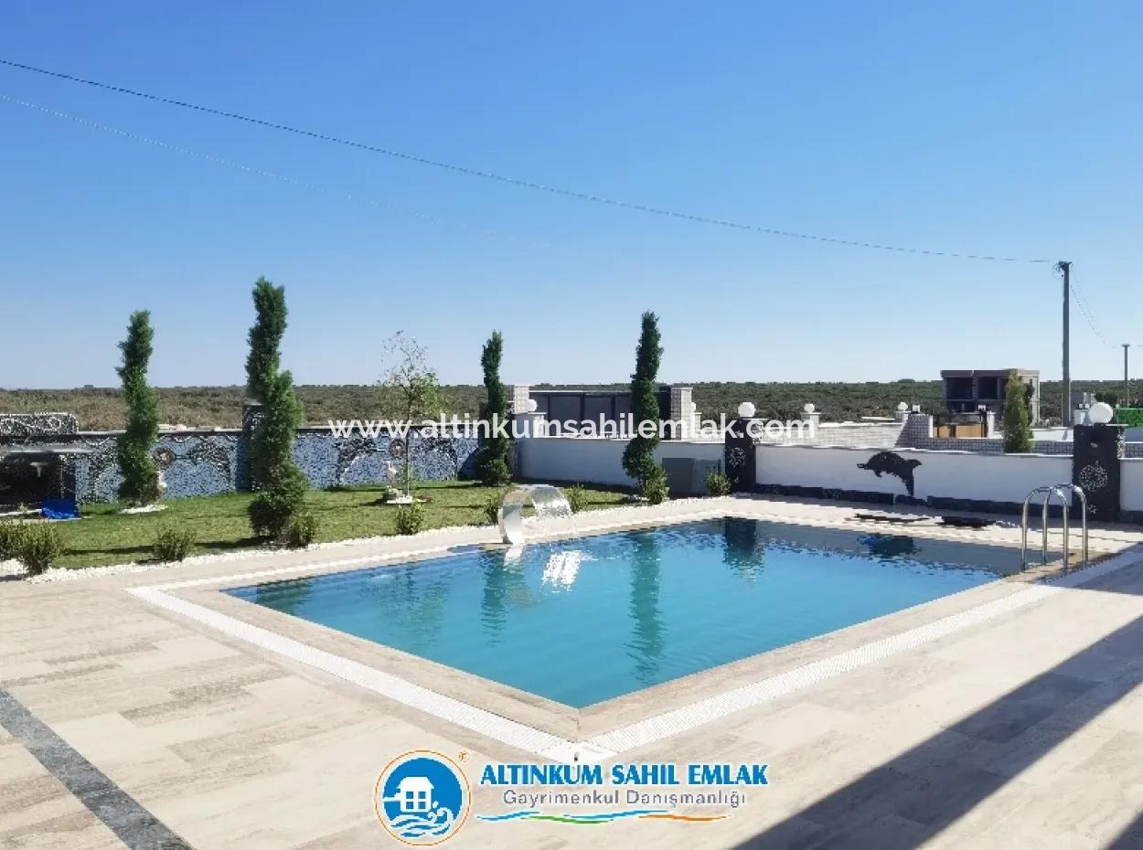 Ein Prestigeträchtiger Wohnbereich... Ultra Luxusvilla Zum Verkauf In Didim Altinkum
