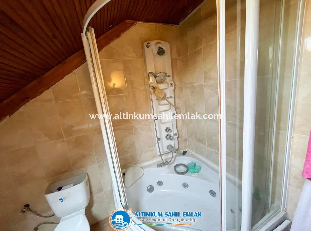 Holzvilla Zum Verkauf In Toller Lage In Didim, Altinkum Und Mit Toller Architektur