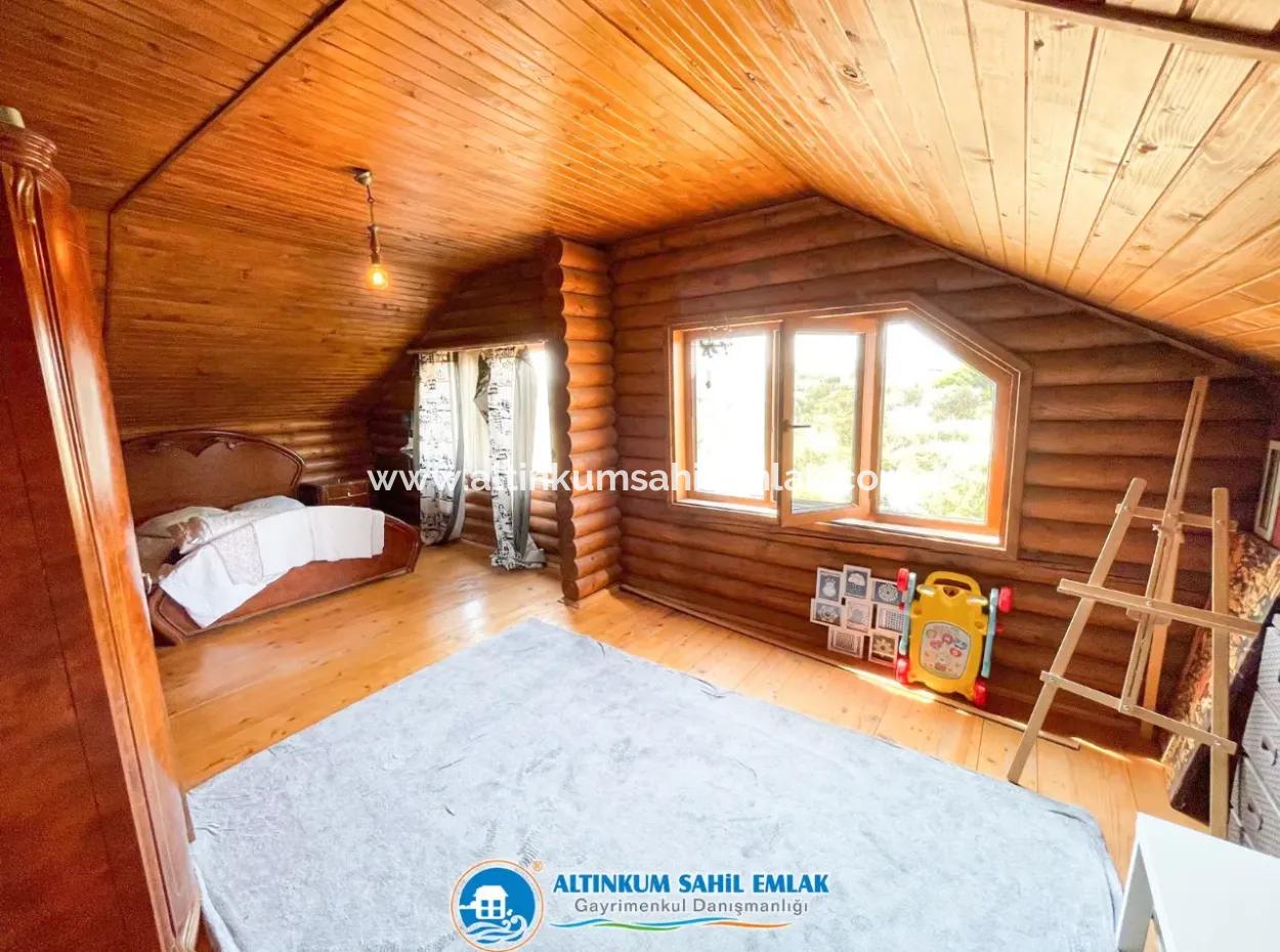 Zu Verkaufen Schönes Freistehendes Holzhaus Mit 3 Betten In Didim