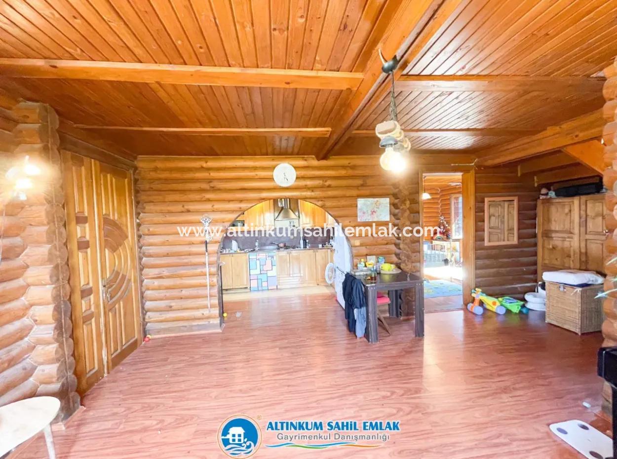 Zu Verkaufen Schönes Freistehendes Holzhaus Mit 3 Betten In Didim