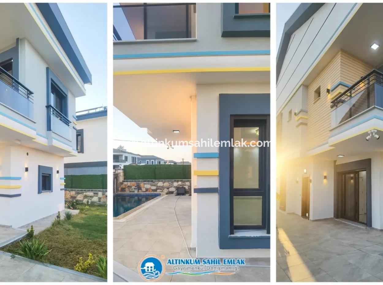 Luxusvilla Zum Verkauf Mit Wunderbarer Architektur In Didim, Altinkum