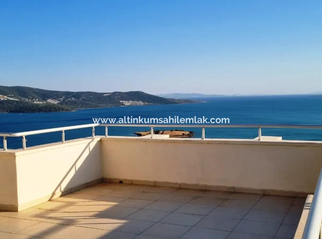 3-In-1-Sommergarten-Duplex Mit Meerblick Zum Verkauf In Akbuk Didim