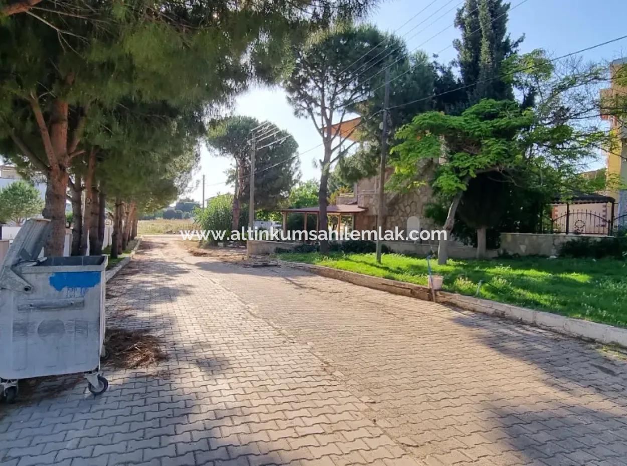 Grundstück Von Didim Fevzipaşada Villa Zum Verkauf 200 Meter Zum Meer