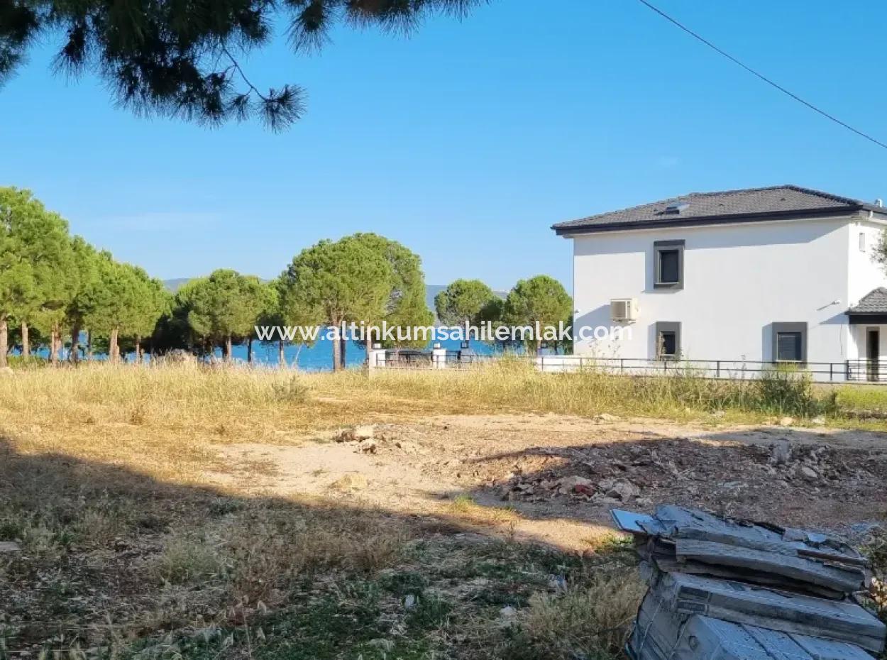 Grundstück Von Didim Fevzipaşada Villa Zum Verkauf 200 Meter Zum Meer