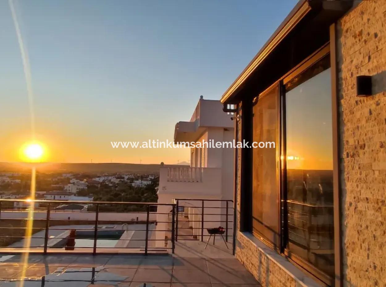 Villa Mit Pool 4 2 Möglichkeiten Zum Verkauf In Didim Yeşiltepe