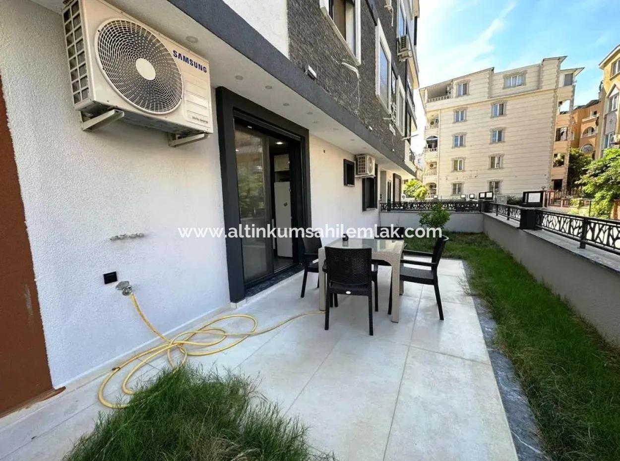 1 1 Möblierte Wohnung 100 Meter Vom Meer Entfernt Zum Verkauf In Der Nachbarschaft Von Didim Çamlık