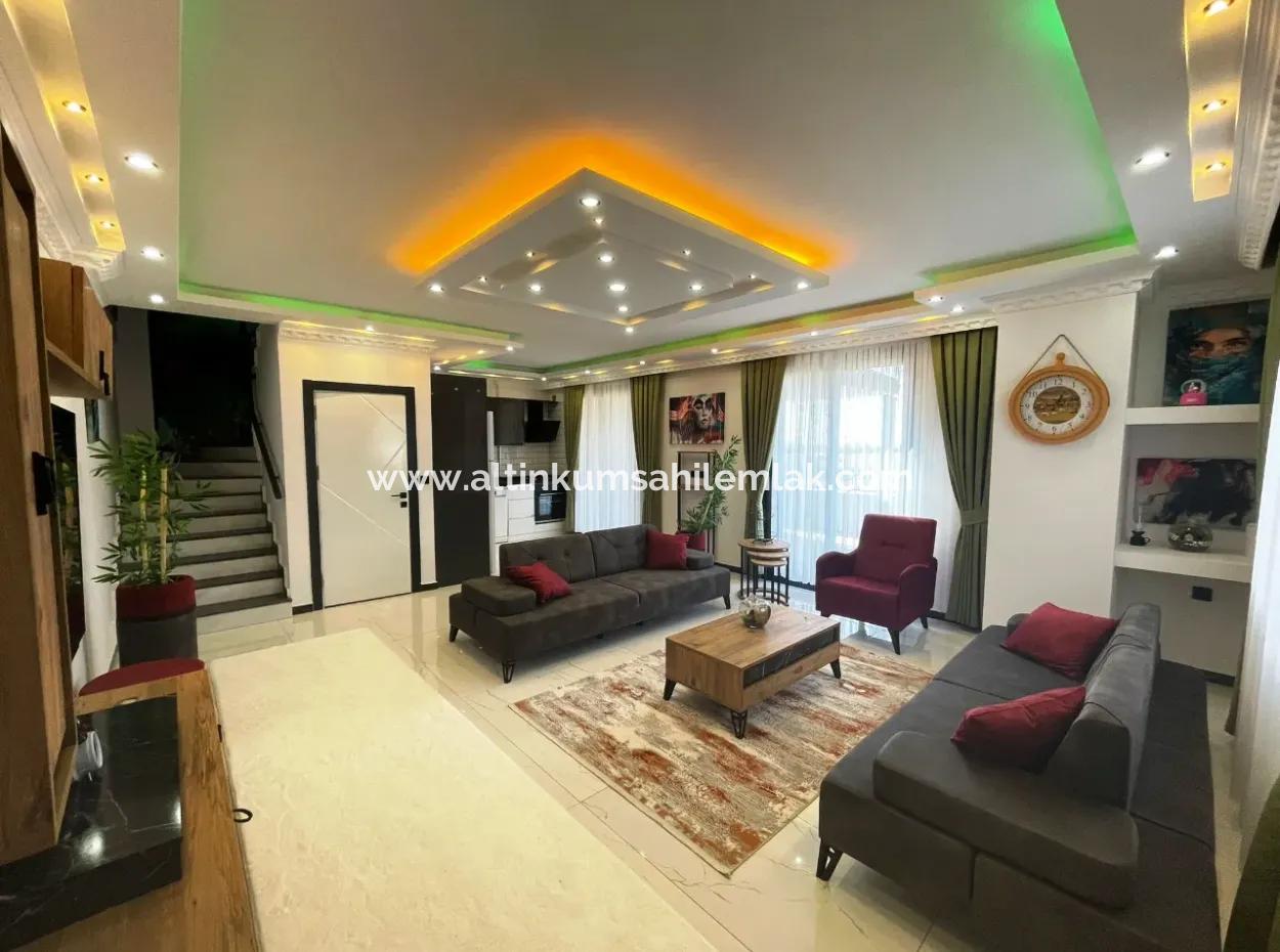 3 Zimmer Möblierte Villa Mit Garten Zu Verkaufen In Altınkum Didim  Der Turkei