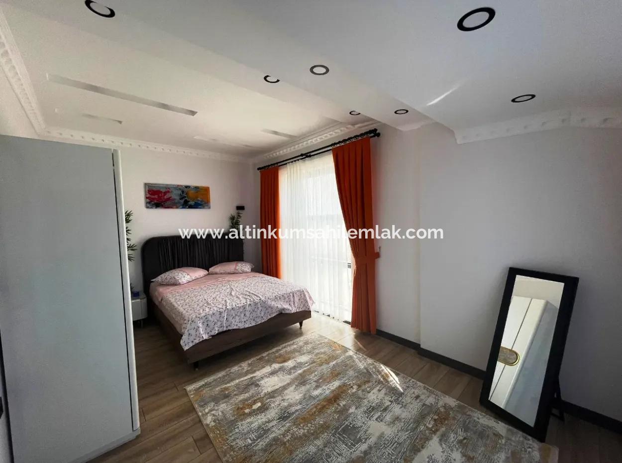 3 Zimmer Möblierte Villa Mit Garten Zu Verkaufen In Altınkum Didim  Der Turkei