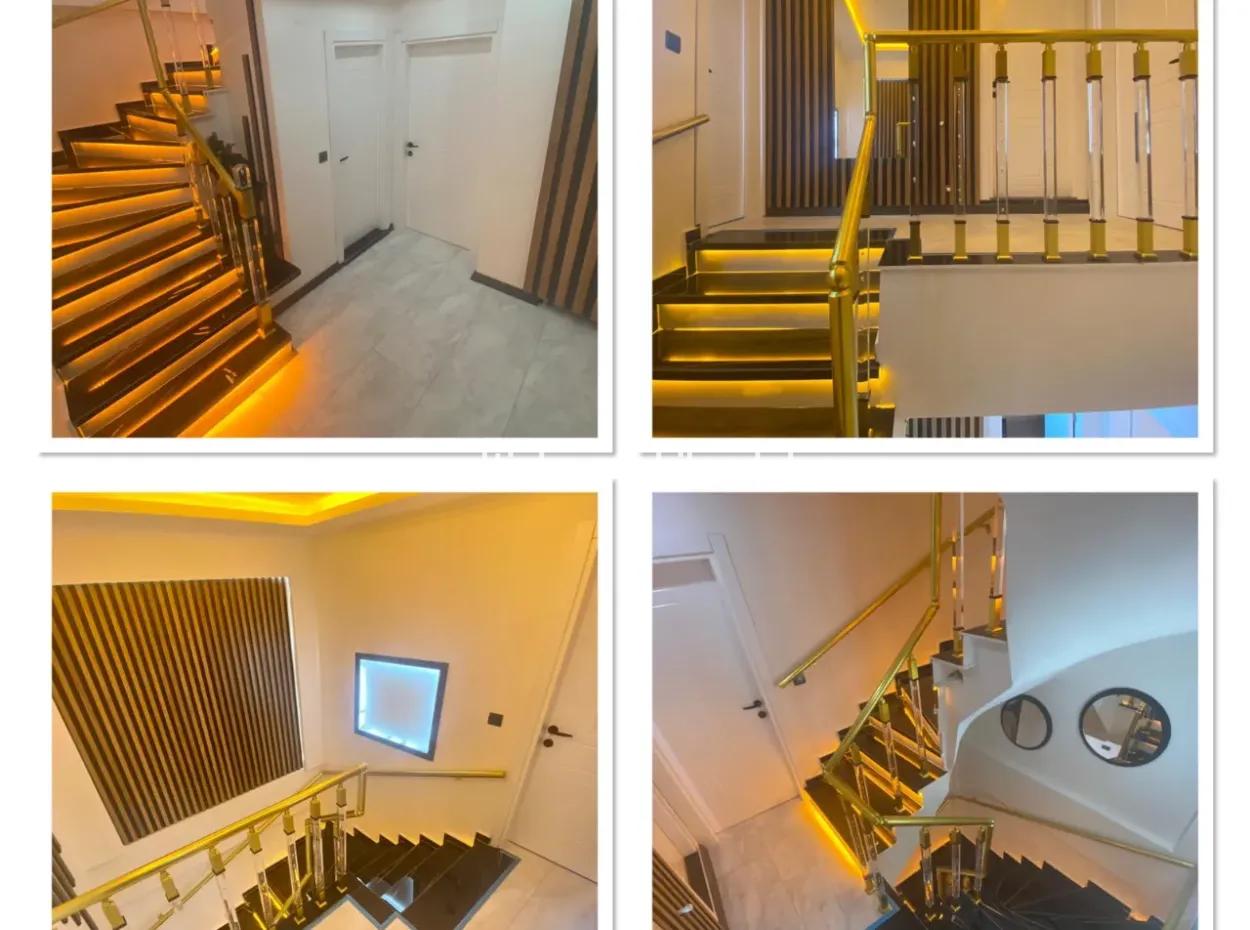 ????4 1 Villa Mit Pool Und Separater Küche Zu Verkaufen In Didim Altinkum Çamlik Nachbarschaft