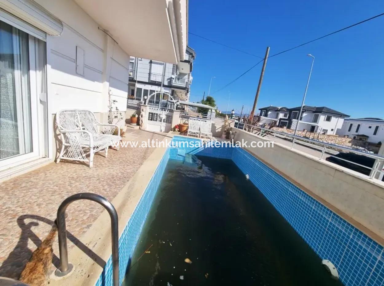 3 Zimmer Villa Mit Meerblick Zum Verkauf In Der Nachbarschaft Von Didim Efeler