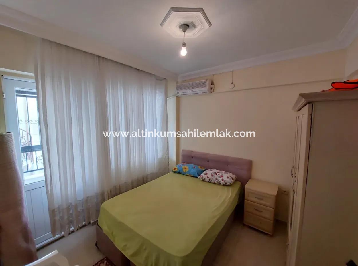 2 1 Möblierte Wohnung Zu Verkaufen In Altinkum, Didim