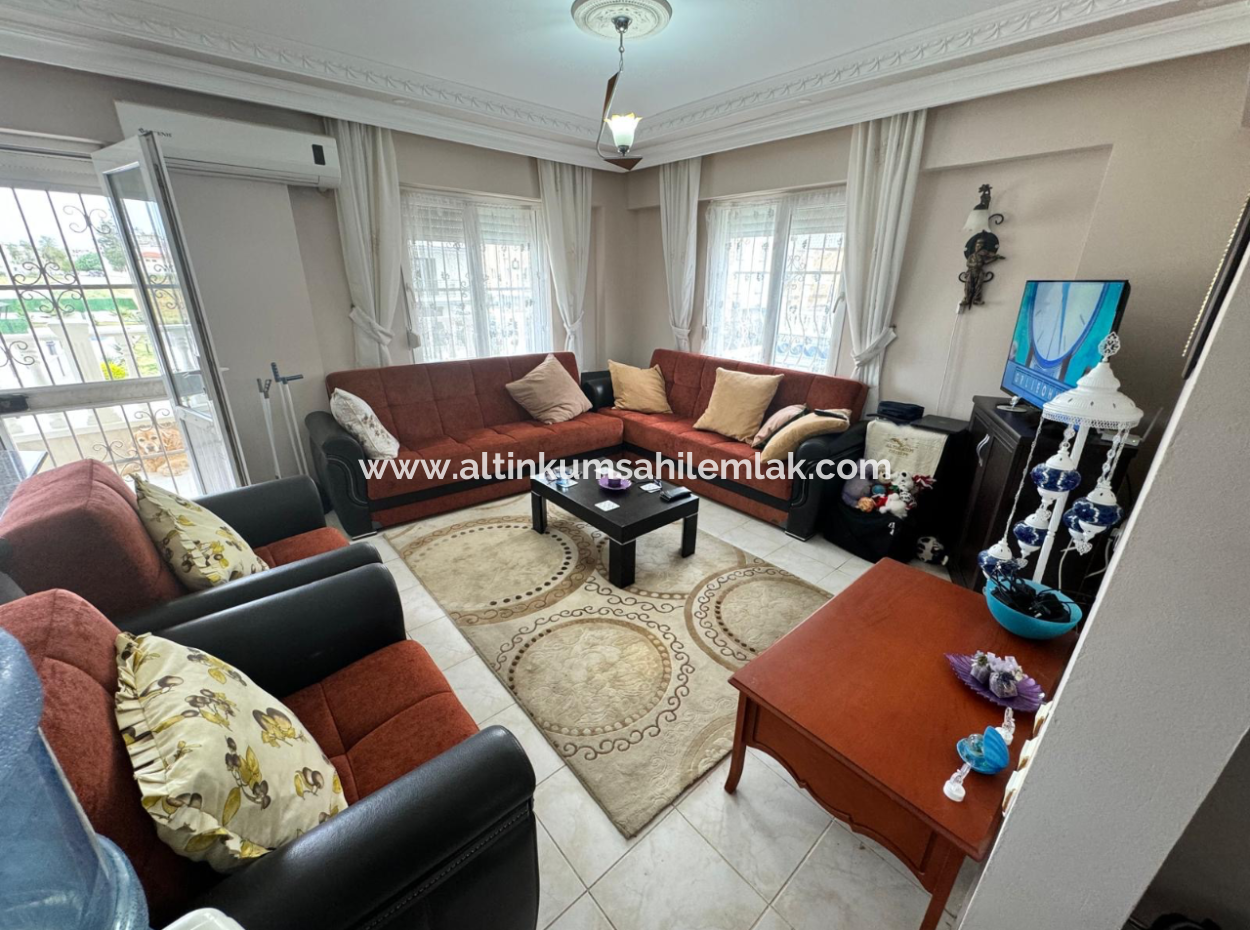 Dringender Verkauf.!!! Möblierte 3-Bett-Wohnung Zum Verkauf In Altınkum Didim
