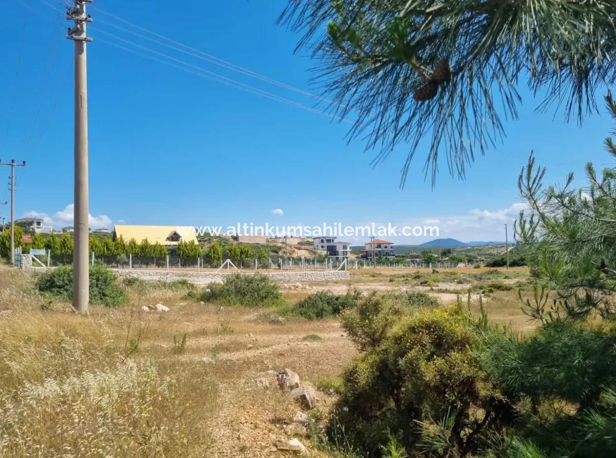 600 M2 Zoniertes Kelepir-Villengrundstück Zum Verkauf In Der Gegend Von Didim Seyrantepe Zu Einem Erschwinglichen Preis