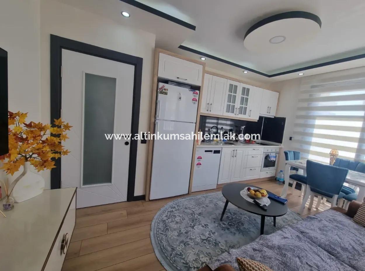 2 1 Möblierte Neue Wohnung Mit Aufzug Zum Verkauf In Didim New Neighborhood