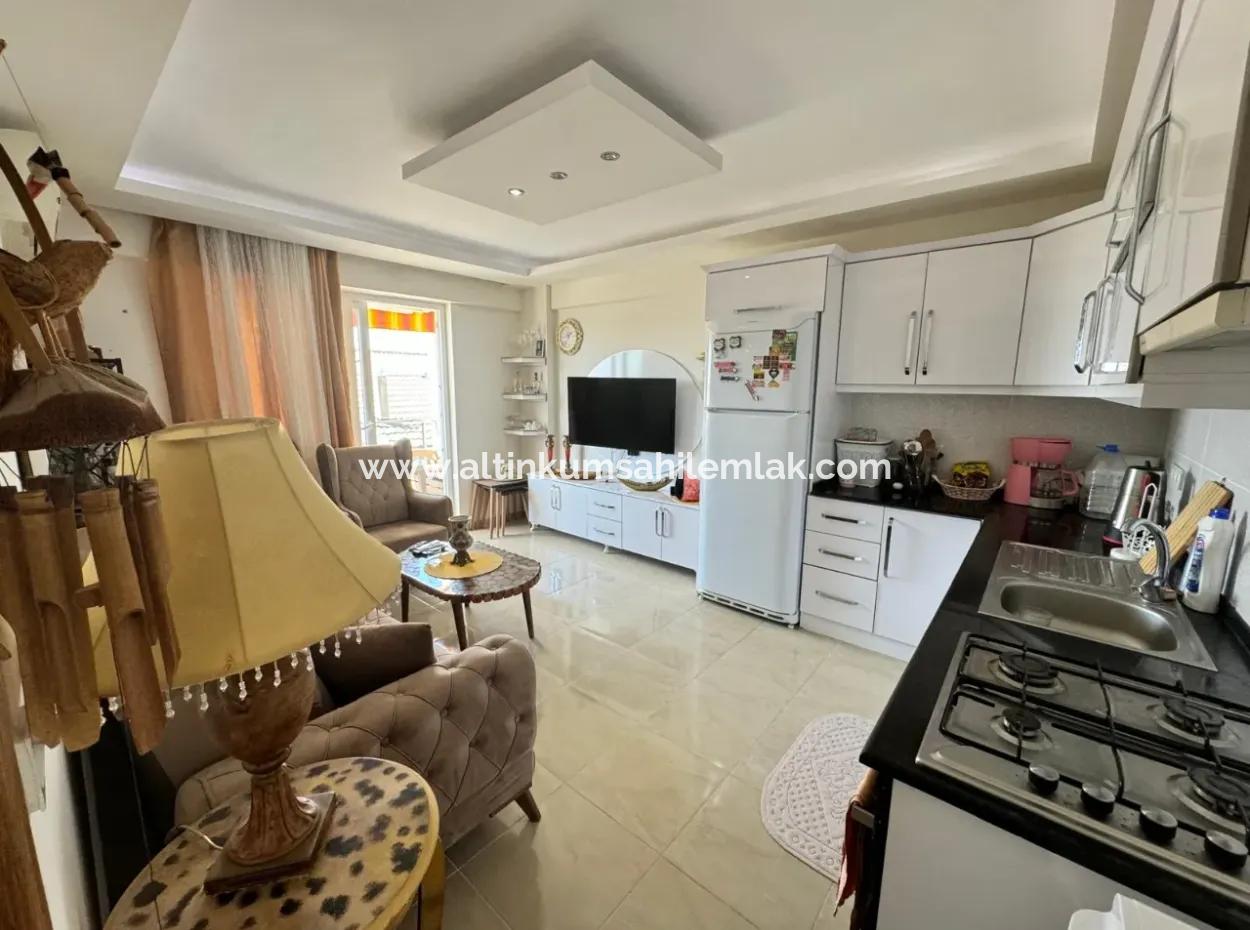 2 1 Wohnung In Einem Komplex Mit Meerblick Und Pool Zum Verkauf In Der Nachbarschaft Von Didim Hisar