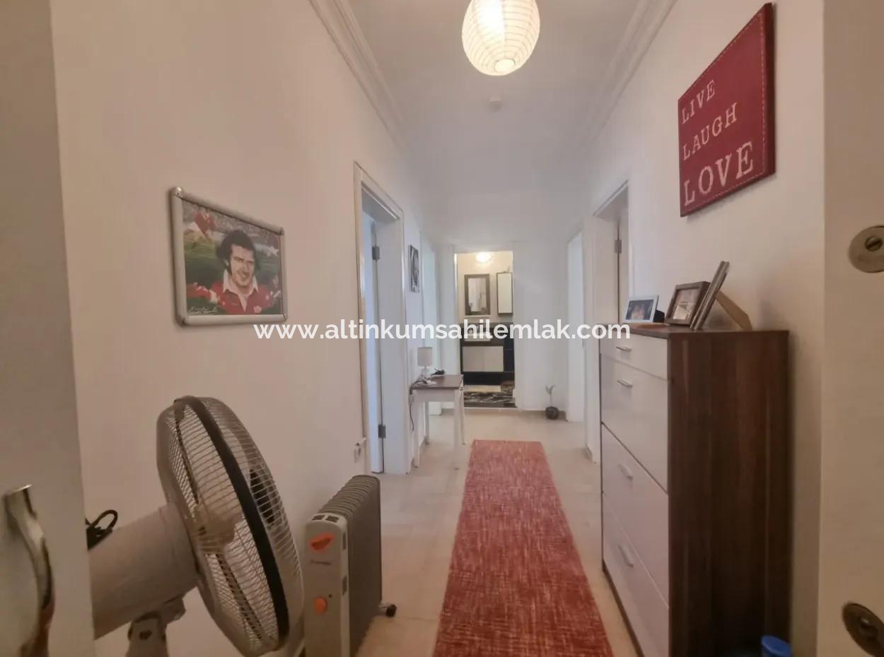 Vollmöblierte 3-Zimmer-Wohnung Zum Verkauf Im Familienkomplex Didim