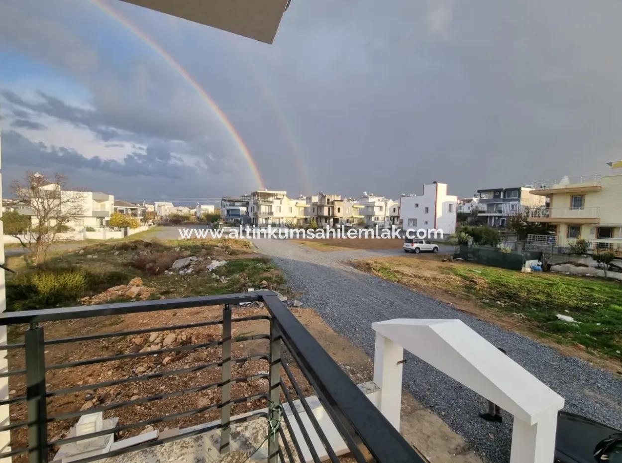 3 In 1 Brandneue Villa Mit Vorderem Pool Zum Verkauf In Didim Hisar Nachbarschaft