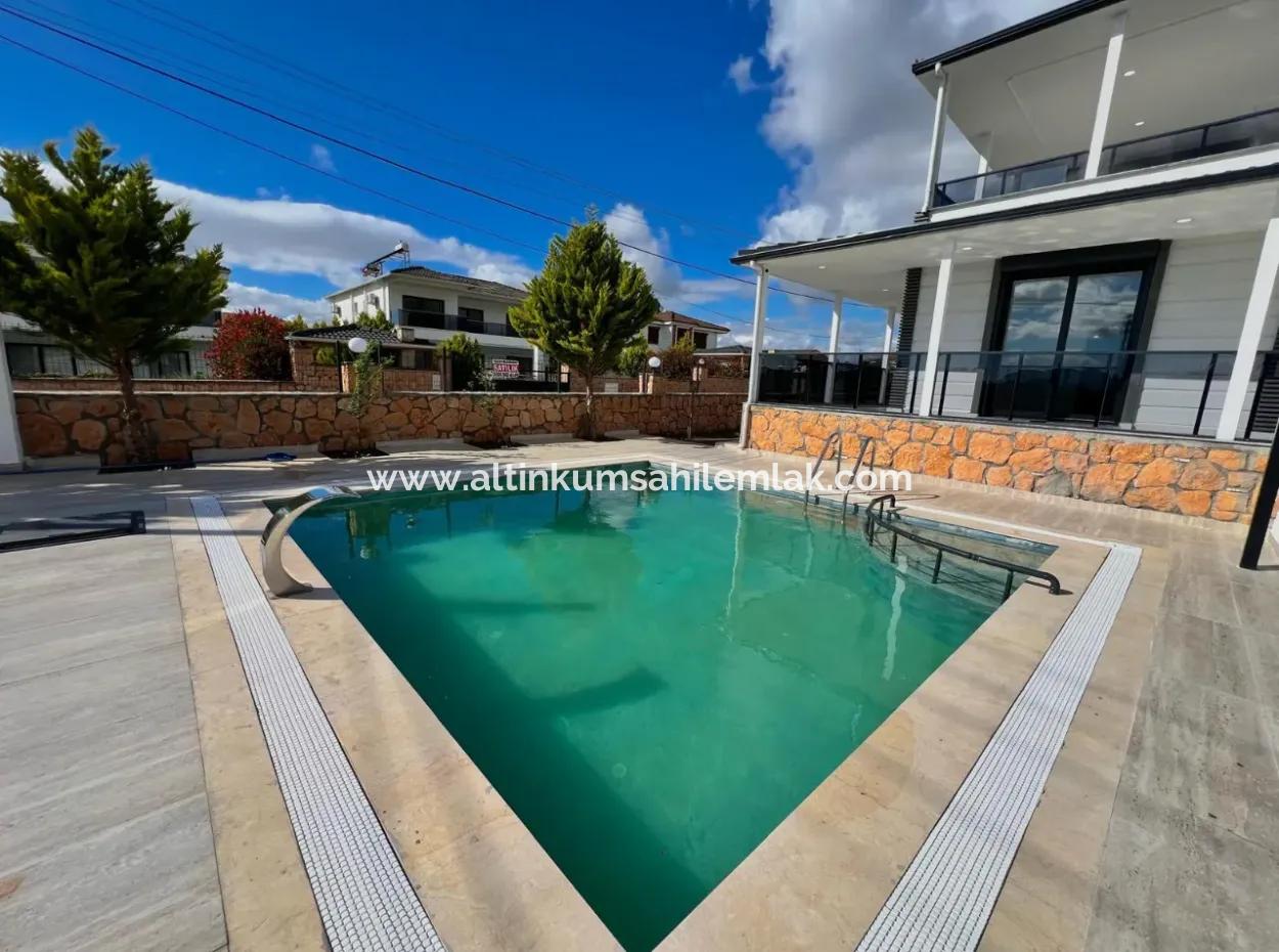 Gelegenheitskauf! 3 1 Villa Mit Freistehendem Pool Zu Verkaufen In Yeşiltepe, Didim