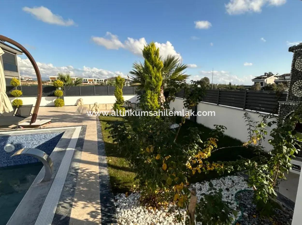 Vip Villa 4 1 Freistehende Villa Mit Separater Küche Ultra Luxus Pool Zum Verkauf In Didim Efeler