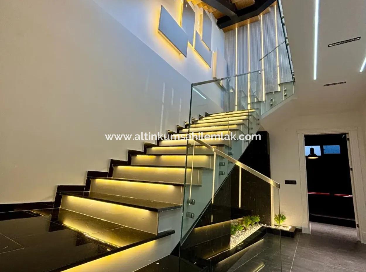 5 In 1 Luxusvilla Zum Verkauf In Didim Hisar Nachbarschaft