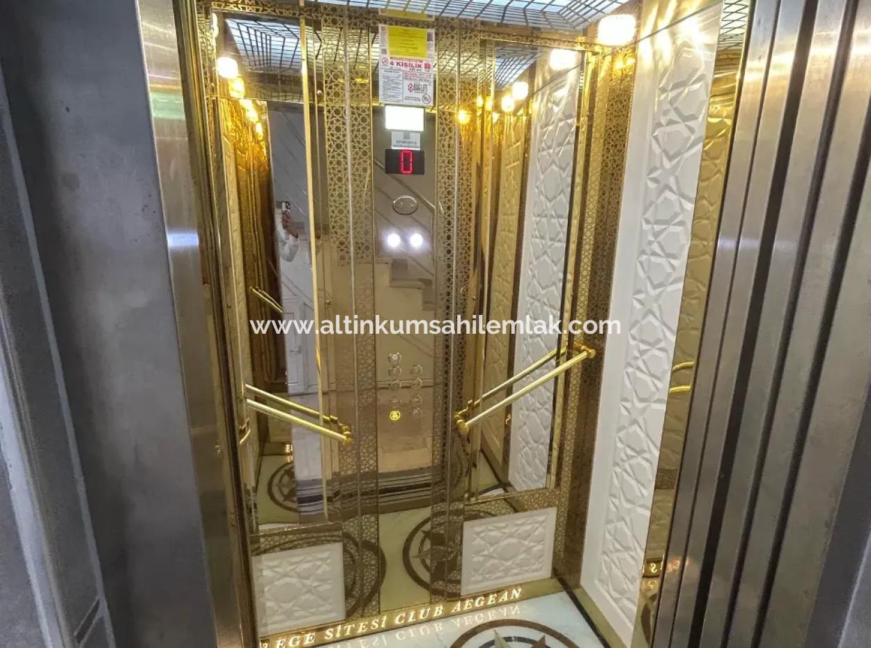 Der Preis Ist Gesunken!! 2 1 Wohnung Mit Pool Und Straßenfront Zu Verkaufen In Didim Efelerin Club Aegan Komplex