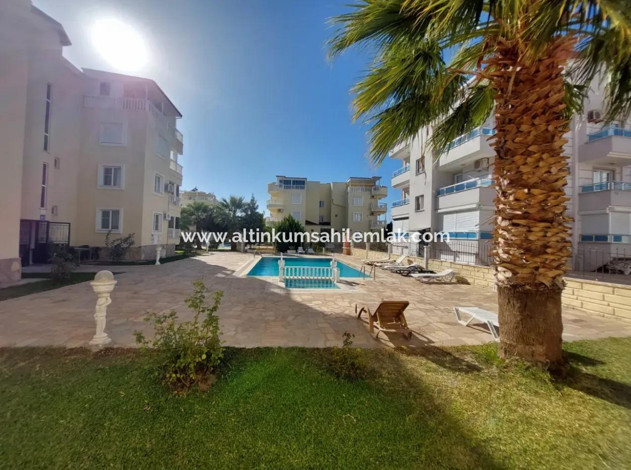 2 1 Wohnung Mit Pool Zum Verkauf Im Altürk-Komplex In Der Nachbarschaft Von Didim Camlik