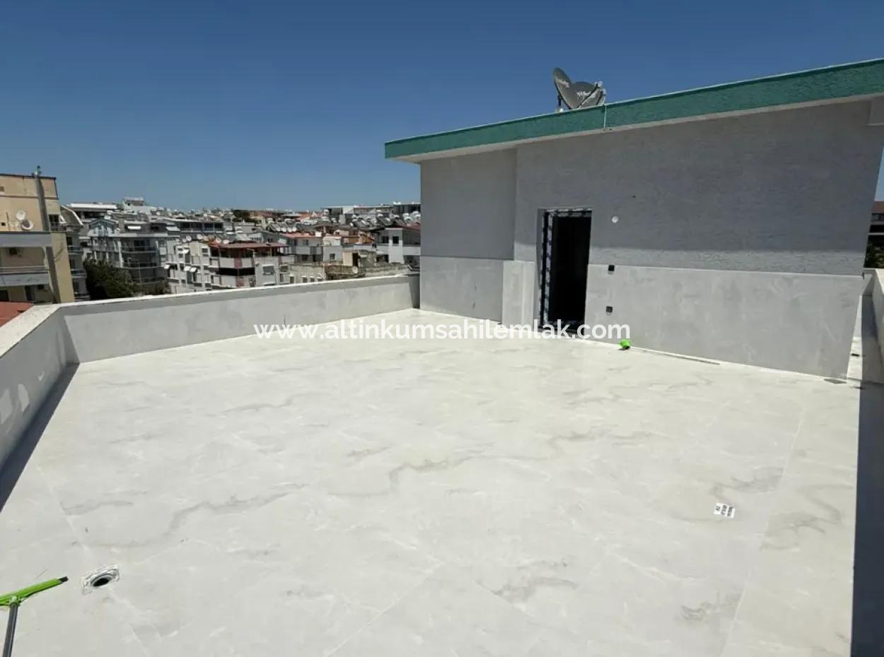 Brandneue, Ultraluxuriöse 2-In-1-Wohnung In Altinkum – Panoramablick Auf Das Meer Mit Terrasse!
