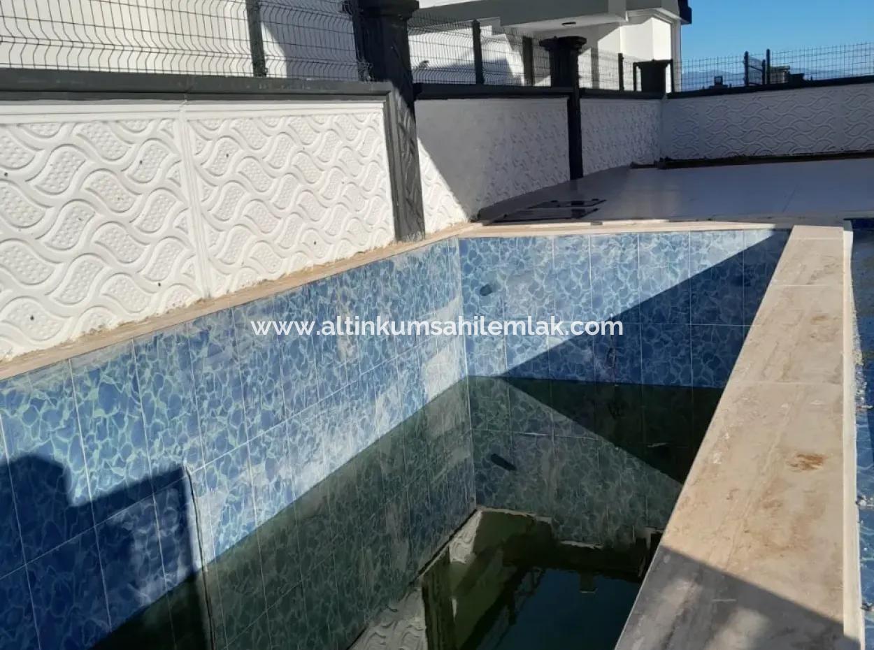 3 Zimmer Villa Mit Pool Zum Verkauf In Altinkum, Didim