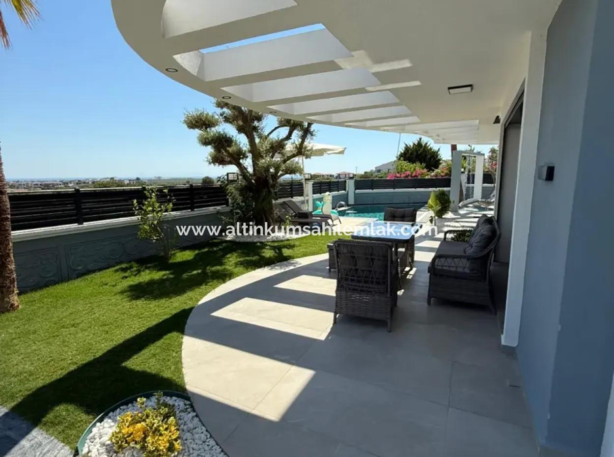 Freistehende Ultra Luxury 4 In 1 Villa Mit Meerblick In Efeler – Auf 500 M² Grundstück!