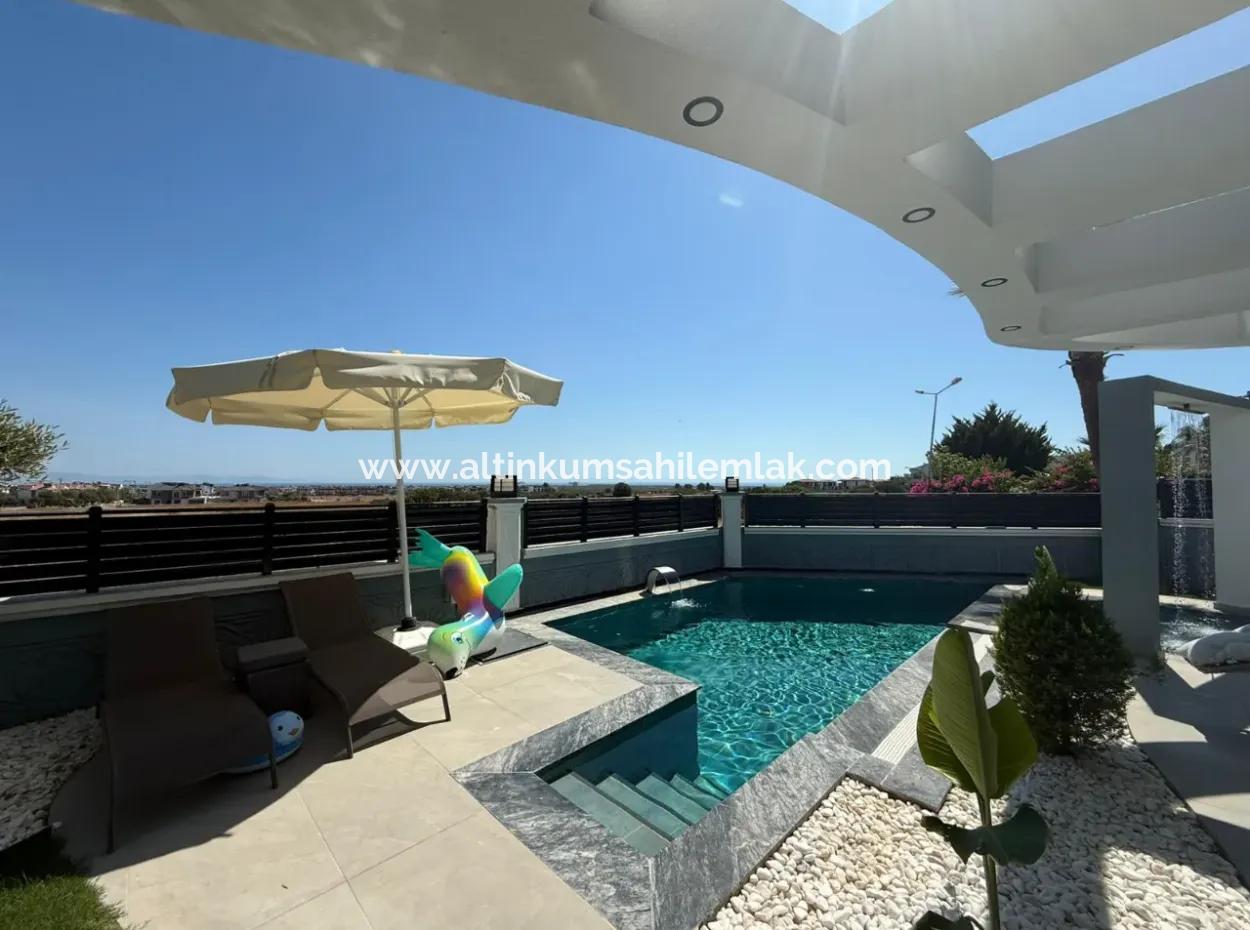 Freistehende Ultra Luxury 4 In 1 Villa Mit Meerblick In Efeler – Auf 500 M² Grundstück!