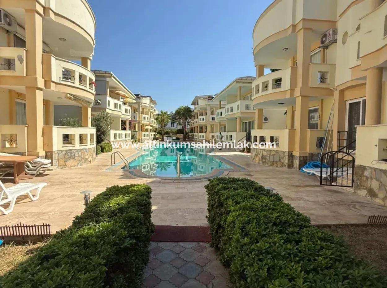 Wohnung Zum Verkauf – In Efeler Marina Visa-Site – Erdgeschoss – 2 1 – Möbliert – Blick Auf Den Pool