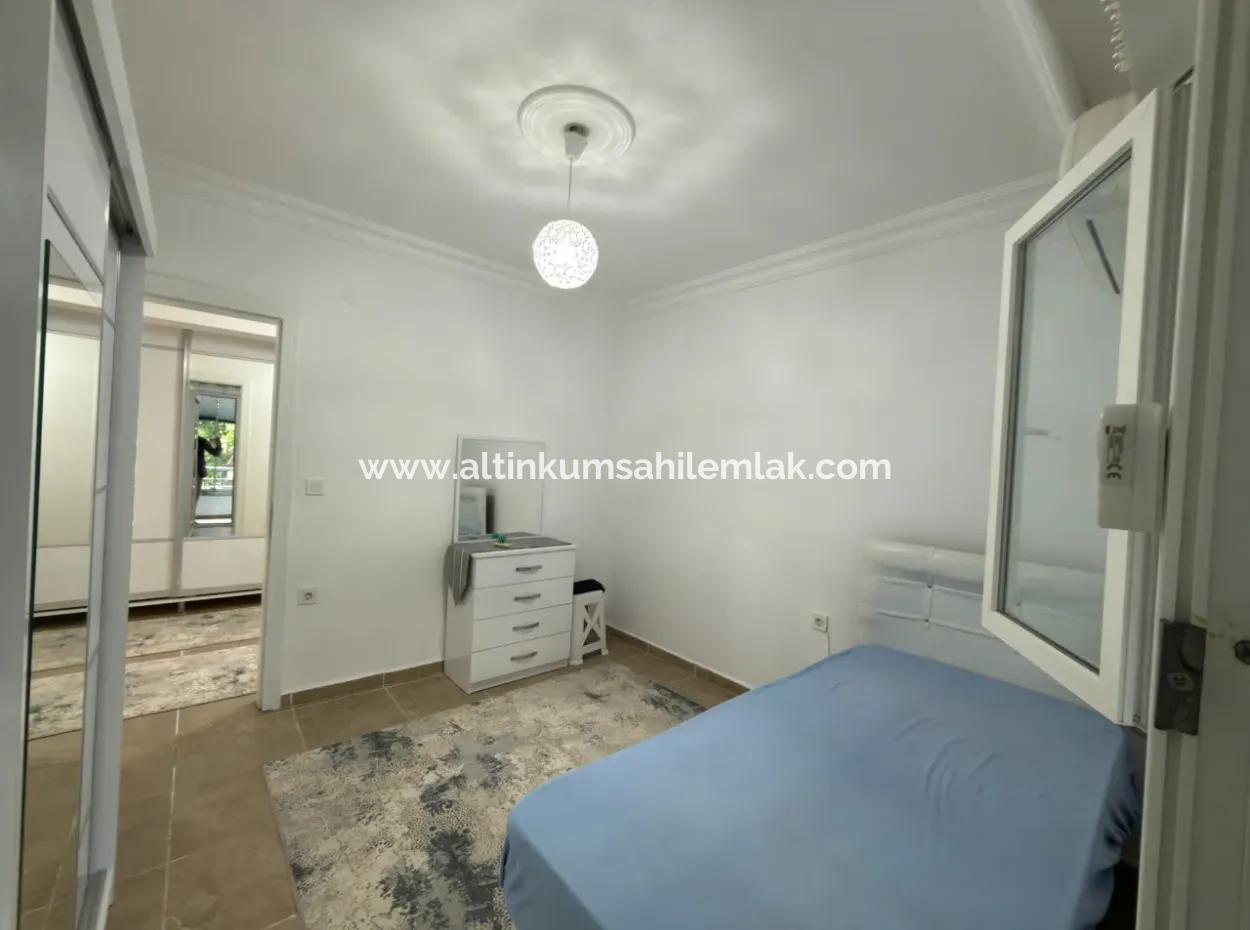 500 Meter Vom Meer In Çamlik Entfernt – Möbliert, Pool Front, 2 In 1 Wohnung Mit Glasbalkon!