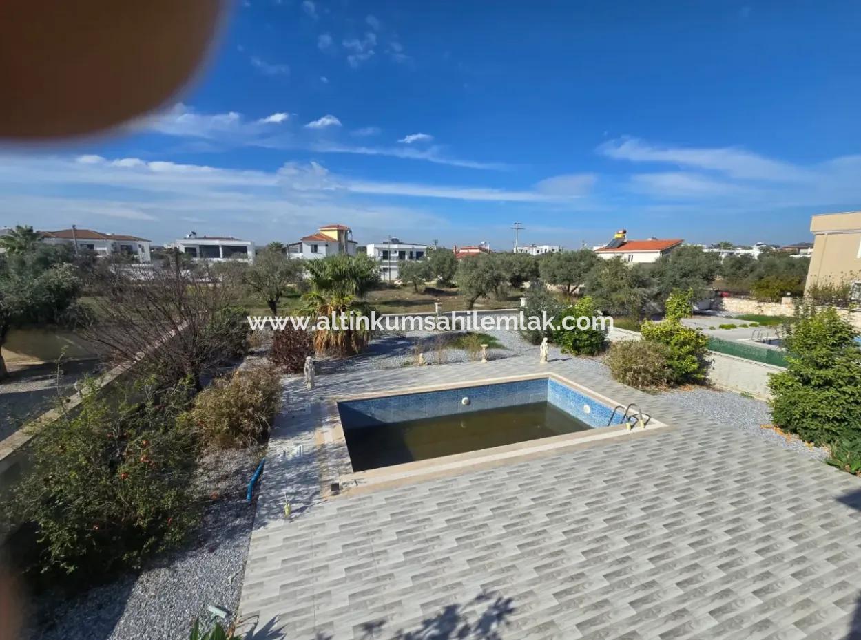 Zum Verkauf Steht Eine Freistehende Villa Mit 4 Schlafzimmern In Greenhill Didim.