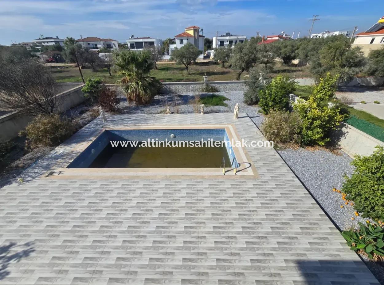 Zum Verkauf Steht Eine Freistehende Villa Mit 4 Schlafzimmern In Greenhill Didim.