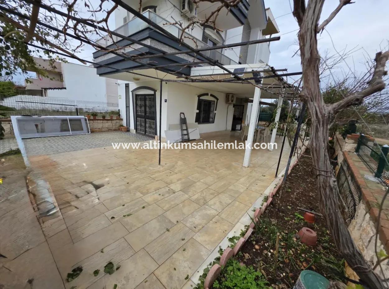 Verkaufsmöglichkeit Am Meer In Aydın Didim Yeşilkent 3 Möblierte Villa Mit Separater Küche!