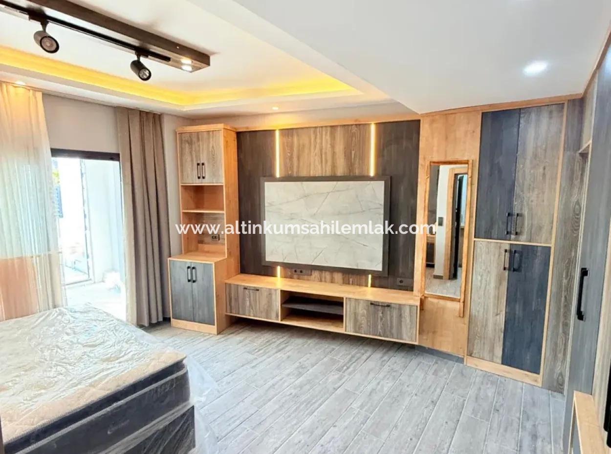 3 1 Möblierte Villa Zum Verkauf In Aydın Didim Hisar, Eckpool, Nahe Dem Meer