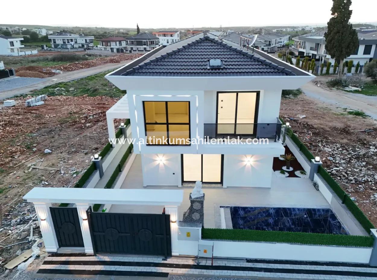 3 Zimmer Villa Mit Pool Zum Verkauf In Der Didim