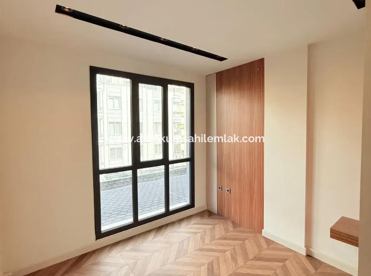 Chance! Brandneue Luxus-Wohnung 1 1 Zum Verkauf 100 Meter Zum Meer Im Stadtteil Didim Altınkum Çamlık