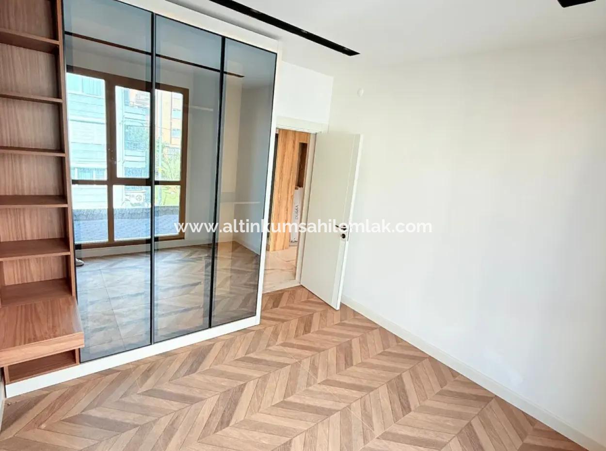 Chance! Brandneue Luxus-Wohnung 1 1 Zum Verkauf 100 Meter Zum Meer Im Stadtteil Didim Altınkum Çamlık