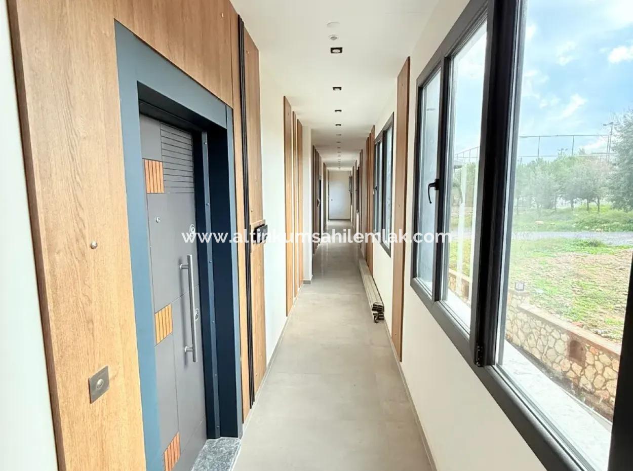 Chance! Brandneue Luxus-Wohnung 1 1 Zum Verkauf 100 Meter Zum Meer Im Stadtteil Didim Altınkum Çamlık