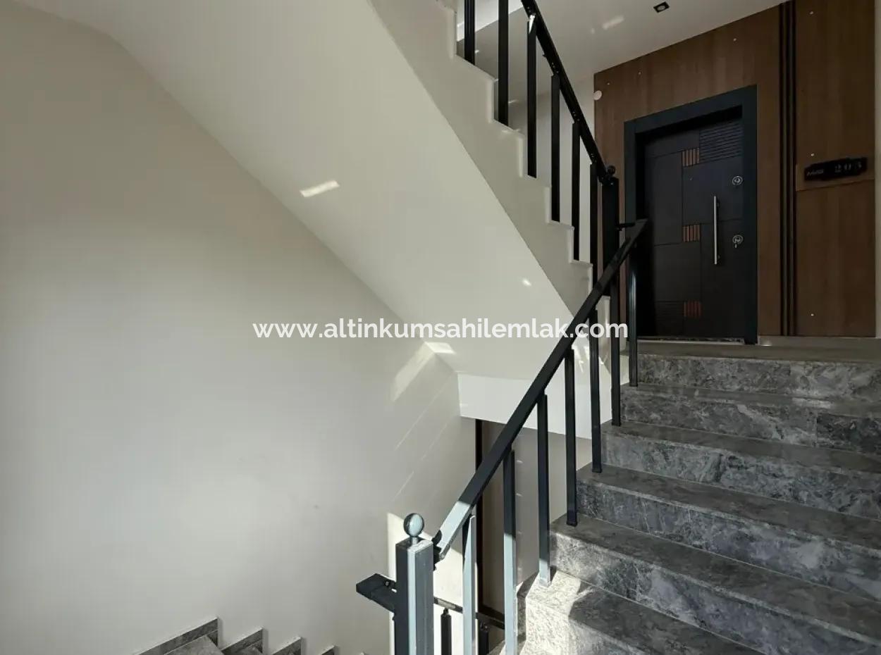 Chance! Brandneue Luxus-Wohnung 1 1 Zum Verkauf 100 Meter Zum Meer Im Stadtteil Didim Altınkum Çamlık