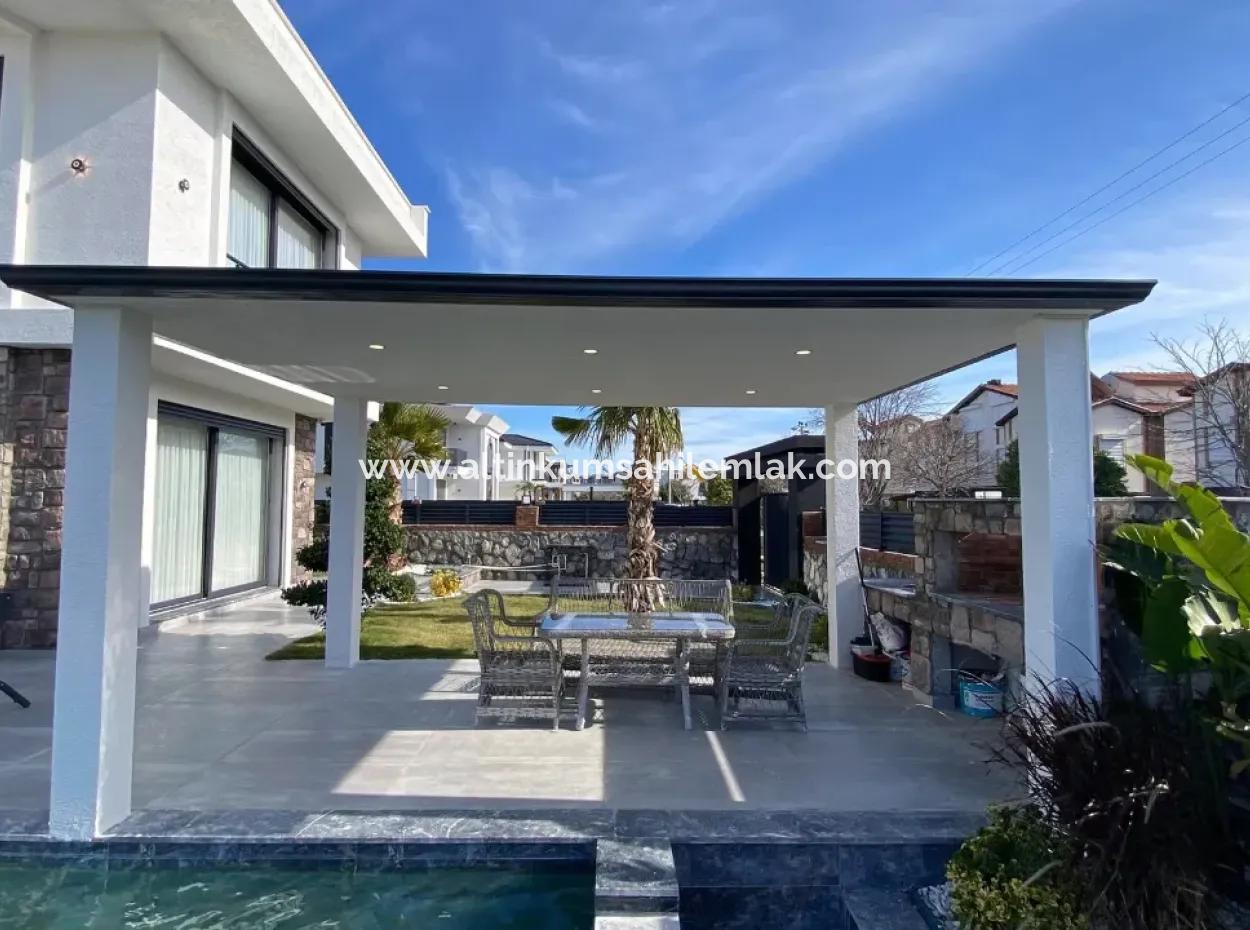 4 1 Luxusvilla Auf Einem 500 Mt Grossen Grundstück In Didim Epheler