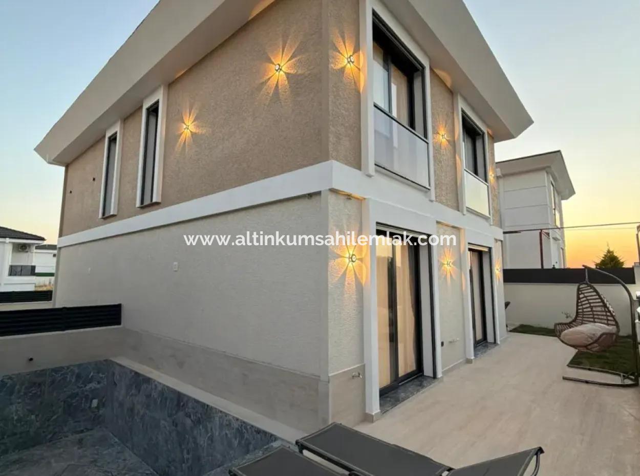 Die Begehrteste Villa 3 1 Schlafzimmervilla Im Erdgeschoss Mit Pool Im Didim Hisar-Viertel