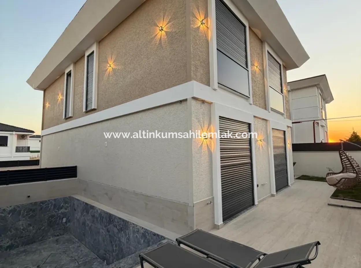 Die Begehrteste Villa 3 1 Schlafzimmervilla Im Erdgeschoss Mit Pool Im Didim Hisar-Viertel