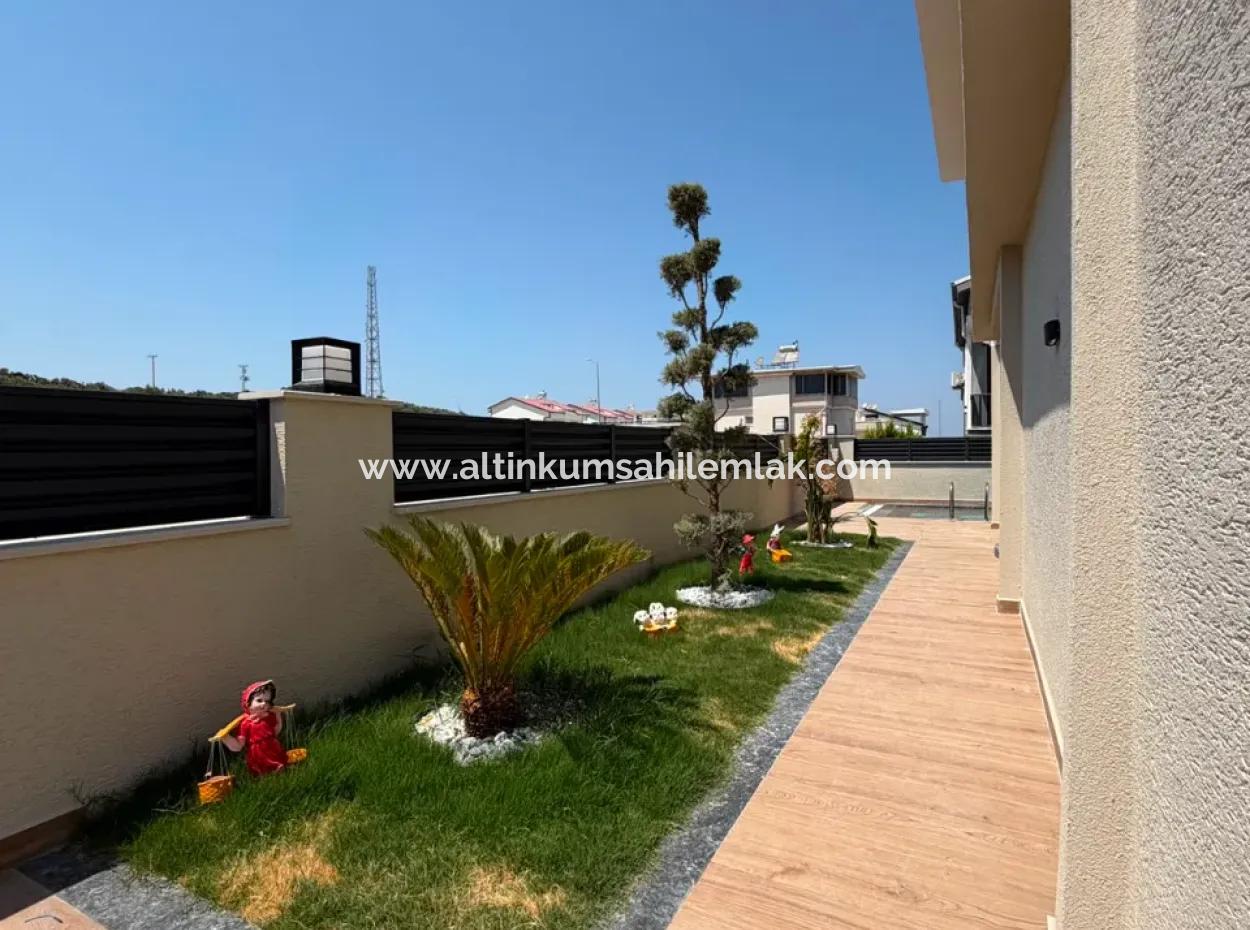 3+1-Villa Mit Garten, Pool & Garage In Meeresnähe In Didim! ????