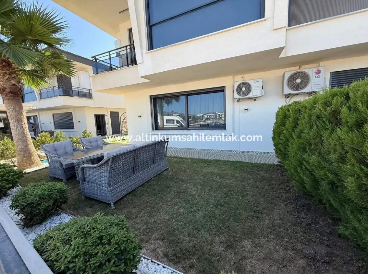 3+1 Gelegenheitvilla In Didim Efeler, In Einer Wohnanlage Mit Swimmingpool, In Frontlage, Voll Möbliert Und Mit Smart-Home-System