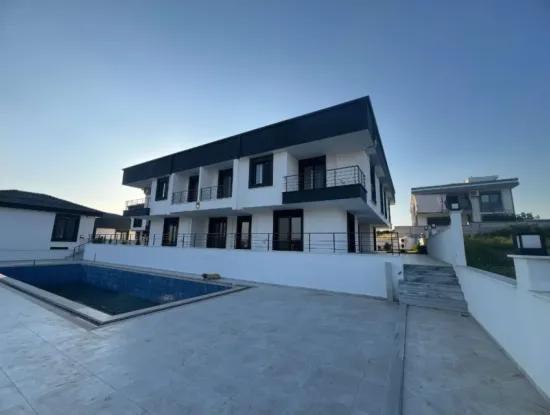 2 1 Möblierte Wohnung Am Pool Zum Verkauf Im Premium Plus Komplex Im Bezirk Didim Hisar